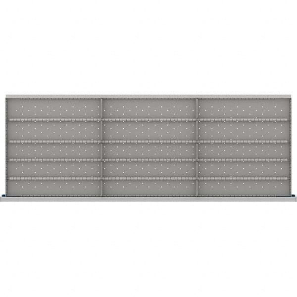 LISTA - 15-Compartment Drawer Divider Layout for 3.15" High Drawers - Eagle Tool & Supply