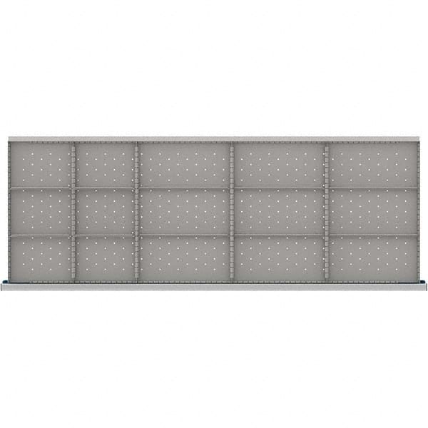 LISTA - 15-Compartment Drawer Divider Layout for 3.15" High Drawers - Eagle Tool & Supply