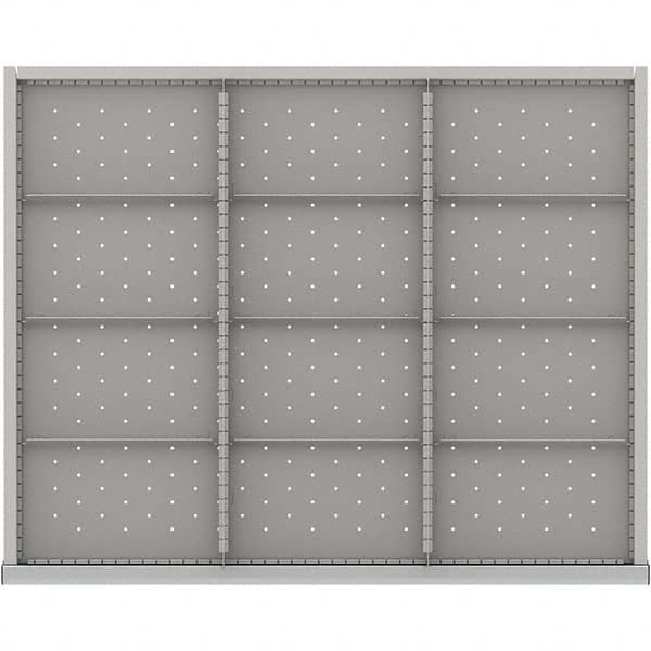 LISTA - 12-Compartment Drawer Divider Layout for 3.15" High Drawers - Eagle Tool & Supply