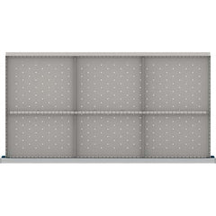 LISTA - 6-Compartment Drawer Divider Layout for 3.15" High Drawers - Eagle Tool & Supply