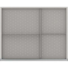 LISTA - 4-Compartment Drawer Divider Layout for 3.15" High Drawers - Eagle Tool & Supply
