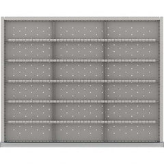 LISTA - 18-Compartment Drawer Divider Layout for 3.15" High Drawers - Eagle Tool & Supply