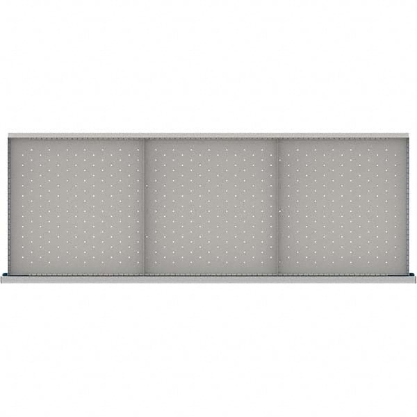LISTA - 3-Compartment Drawer Divider Layout for 3.15" High Drawers - Eagle Tool & Supply