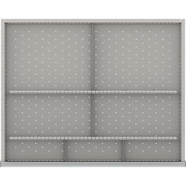 LISTA - 7-Compartment Drawer Divider Layout for 3.15" High Drawers - Eagle Tool & Supply