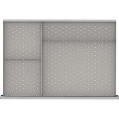LISTA - 4-Compartment Drawer Divider Layout for 3.15" High Drawers - Eagle Tool & Supply