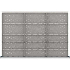 LISTA - 15-Compartment Drawer Divider Layout for 3.15" High Drawers - Eagle Tool & Supply