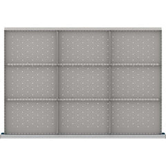 LISTA - 9-Compartment Drawer Divider Layout for 3.15" High Drawers - Eagle Tool & Supply