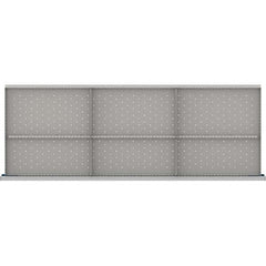 LISTA - 6-Compartment Drawer Divider Layout for 3.15" High Drawers - Eagle Tool & Supply