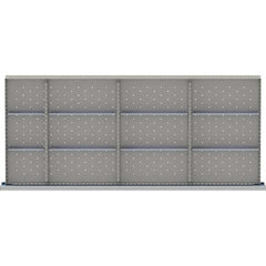 LISTA - 12-Compartment Drawer Divider Layout for 3.15" High Drawers - Eagle Tool & Supply
