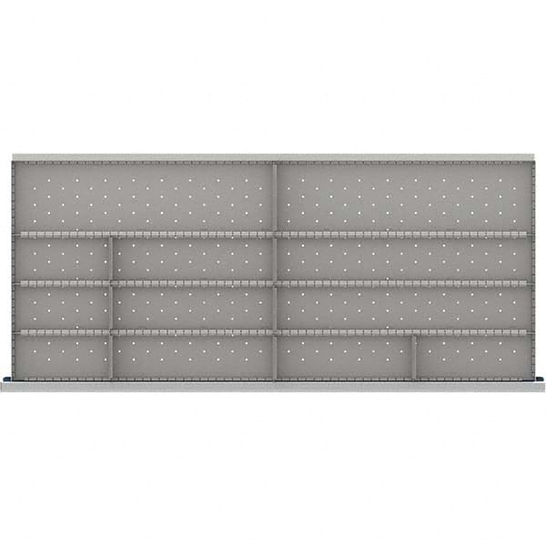 LISTA - 12-Compartment Drawer Divider Layout for 3.15" High Drawers - Eagle Tool & Supply