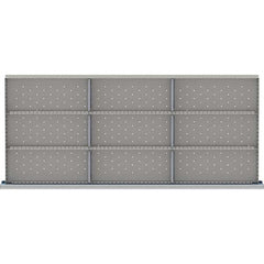 LISTA - 9-Compartment Drawer Divider Layout for 3.15" High Drawers - Eagle Tool & Supply