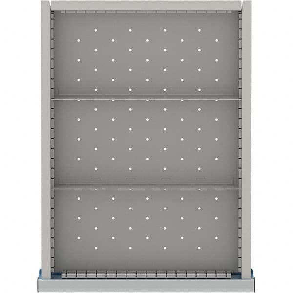 LISTA - 3-Compartment Drawer Divider Layout for 3.15" High Drawers - Eagle Tool & Supply