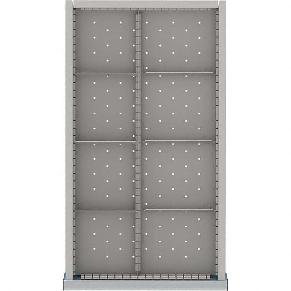 LISTA - 8-Compartment Drawer Divider Layout for 3.15" High Drawers - Eagle Tool & Supply