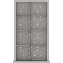 LISTA - 8-Compartment Drawer Divider Layout for 3.15" High Drawers - Eagle Tool & Supply