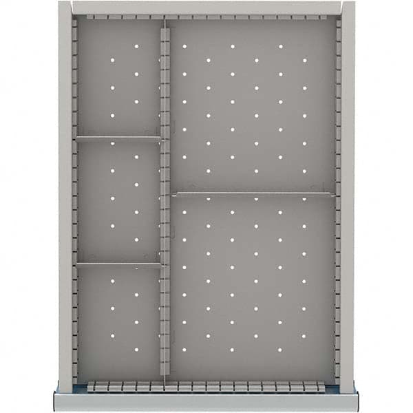 LISTA - 5-Compartment Drawer Divider Layout for 3.15" High Drawers - Eagle Tool & Supply