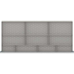 LISTA - 10-Compartment Drawer Divider Layout for 3.15" High Drawers - Eagle Tool & Supply