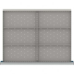 LISTA - 6-Compartment Drawer Divider Layout for 3.15" High Drawers - Eagle Tool & Supply