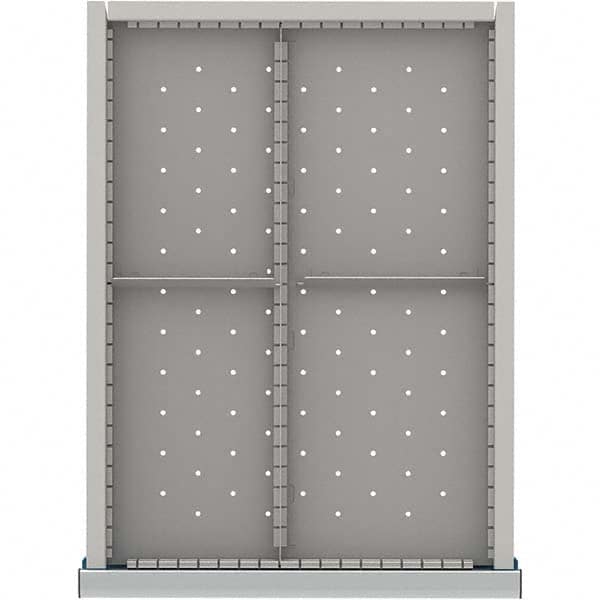 LISTA - 4-Compartment Drawer Divider Layout for 3.15" High Drawers - Eagle Tool & Supply