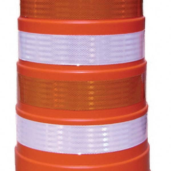 VizCon - Traffic Barrels, Delineators & Posts Type: Channelizer Drum Material: Plastic - Eagle Tool & Supply