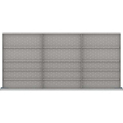 LISTA - 15-Compartment Drawer Divider Layout for 3.15" High Drawers - Eagle Tool & Supply