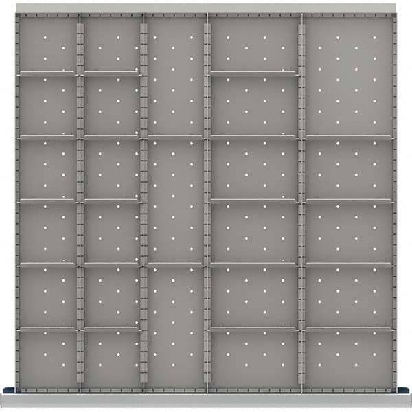 LISTA - 26-Compartment Drawer Divider Layout for 3.15" High Drawers - Eagle Tool & Supply