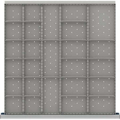 LISTA - 26-Compartment Drawer Divider Layout for 3.15" High Drawers - Eagle Tool & Supply