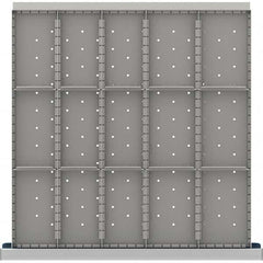 LISTA - 15-Compartment Drawer Divider Layout for 3.15" High Drawers - Eagle Tool & Supply