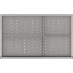 LISTA - 4-Compartment Drawer Divider Layout for 3.15" High Drawers - Eagle Tool & Supply
