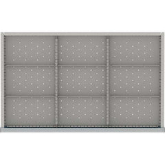 LISTA - 9-Compartment Drawer Divider Layout for 3.15" High Drawers - Eagle Tool & Supply