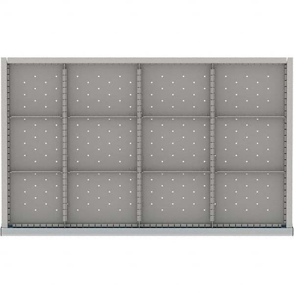 LISTA - 12-Compartment Drawer Divider Layout for 3.15" High Drawers - Eagle Tool & Supply