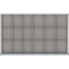 LISTA - 18-Compartment Drawer Divider Layout for 3.15" High Drawers - Eagle Tool & Supply