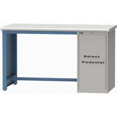 LISTA - Stationary Work Benches, Tables Type: Workstation Top Material: Plastic Laminate - Eagle Tool & Supply
