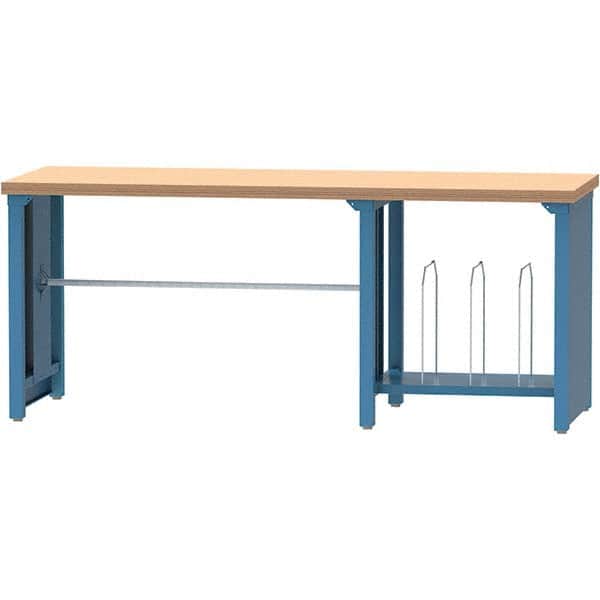 LISTA - Stationary Work Benches, Tables Type: Packaging Table Top Material: Butcher Block - Eagle Tool & Supply