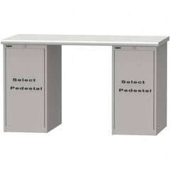 LISTA - Stationary Work Benches, Tables Type: Workstation Top Material: Plastic Laminate - Eagle Tool & Supply