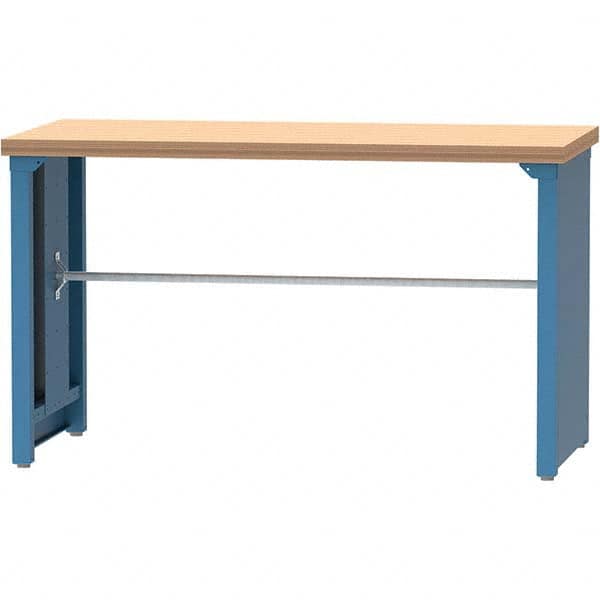 LISTA - Stationary Work Benches, Tables Type: Packaging Table Top Material: Butcher Block - Eagle Tool & Supply