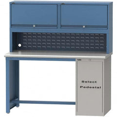 LISTA - Stationary Work Benches, Tables Type: Workstation Top Material: Plastic Laminate - Eagle Tool & Supply