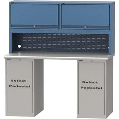 LISTA - Stationary Work Benches, Tables Type: Workstation Top Material: Plastic Laminate - Eagle Tool & Supply