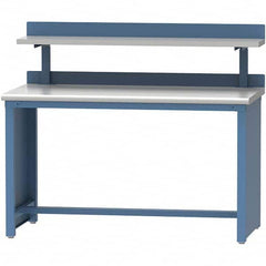 LISTA - Stationary Work Benches, Tables Type: Workstation Top Material: Plastic Laminate - Eagle Tool & Supply
