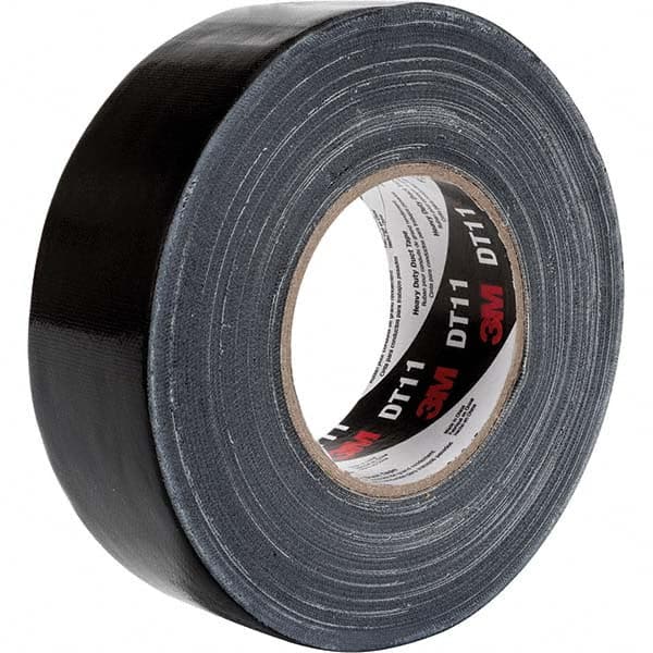 3M - 54.8m x 48mm x 11 mil Silver Polyethylene Cloth Duct Tape - Eagle Tool & Supply