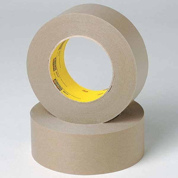 3M - 144mm Wide x 55 m x 6.5 mil Medium Brown Crepe Paper Masking Tape - Eagle Tool & Supply