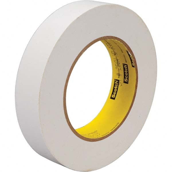 3M - 2" Wide x 60 Yd Long x 6.7 mil White Paper Masking Tape - Eagle Tool & Supply