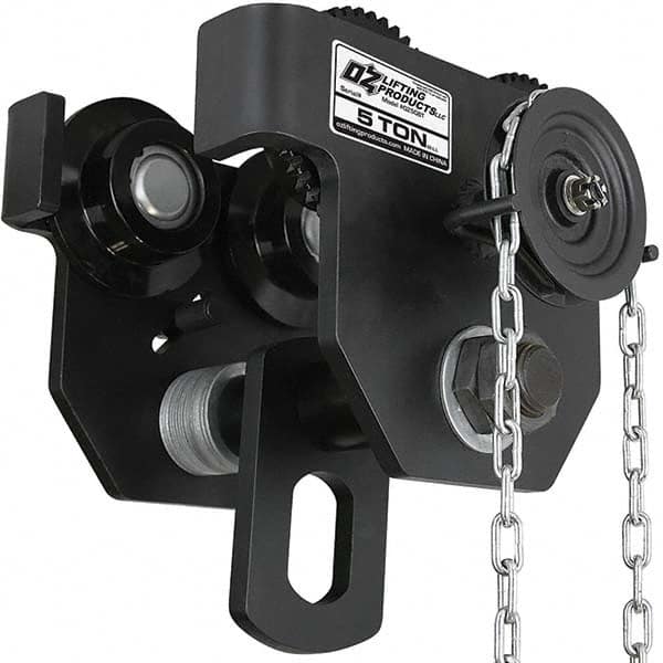 OZ Lifting Products - Trolleys Type: Geared Beam Trolley Load Capacity (Lb.): 10,000.000 - Eagle Tool & Supply