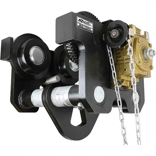 OZ Lifting Products - Trolleys Type: Geared Beam Trolley Load Capacity (Lb.): 40,000.000 - Eagle Tool & Supply