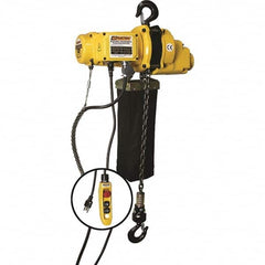OZ Lifting Products - Electric Hoists Type: Electric Chain Hoist Load Capacity (Ton): 1 - Eagle Tool & Supply