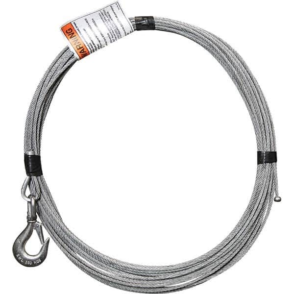 OZ Lifting Products - Crane Attachments Type: Galvanized Cable Assembly Load Capacity (Lb.): 1,200 - Eagle Tool & Supply