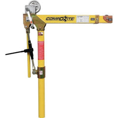 OZ Lifting Products - Davit Cranes Davit Crane Type: Spur Gear Capacity (Lb.): 1,200 - Eagle Tool & Supply