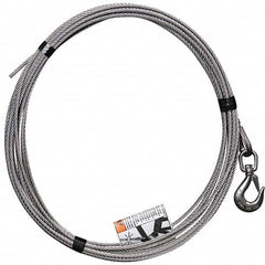 OZ Lifting Products - Crane Attachments Type: Stainless Steel Cable Assembly Load Capacity (Lb.): 1,200 - Eagle Tool & Supply
