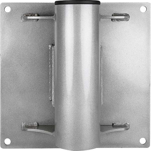 OZ Lifting Products - Davit Crane Bases Base Type: Wall Mount Base Finish/Coating: Zinc Plated - Eagle Tool & Supply