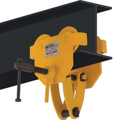 OZ Lifting Products - Trolleys Type: Beam Trolley Load Capacity (Lb.): 1,000.000 - Eagle Tool & Supply