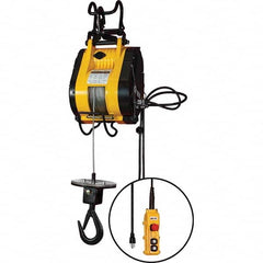 OZ Lifting Products - Electric Hoists Type: Wire Rope Hoist Load Capacity (Ton): 0.25 - Eagle Tool & Supply